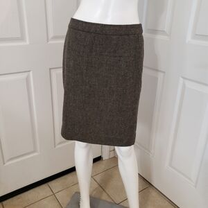 J. Crew Green Pencil Skirt Size 4